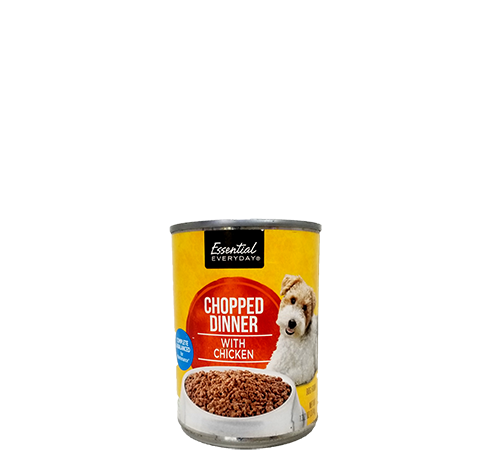 Essential Dog Food Chopped Dinner with chicken