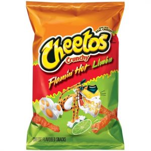 cheetos flaming hot limon large bag
