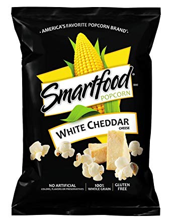Smart Food white Cheddar popcorn